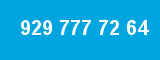 929 777 72 64 929 777 72 64